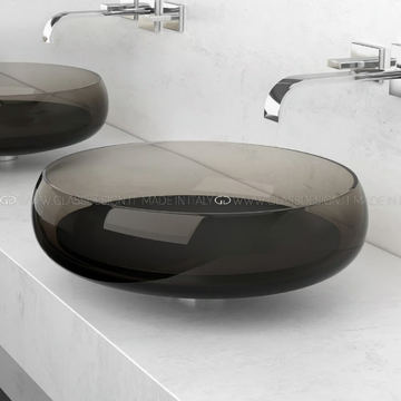 GLO BALL MURANO - Countertop round Murano glass washbasin by Glass Design - view 3